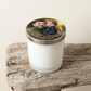 Personalised Father's Day candle - scent swatch close-up - The Pure Haven