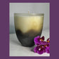 Hand-Poured Scented Natural Wax Candle made in Fairtrade Handmade Recycled Glass with a 40hr burn
