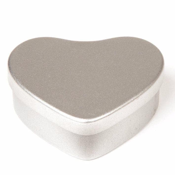 Personalised tin with a company logo printed directly onto the lid
