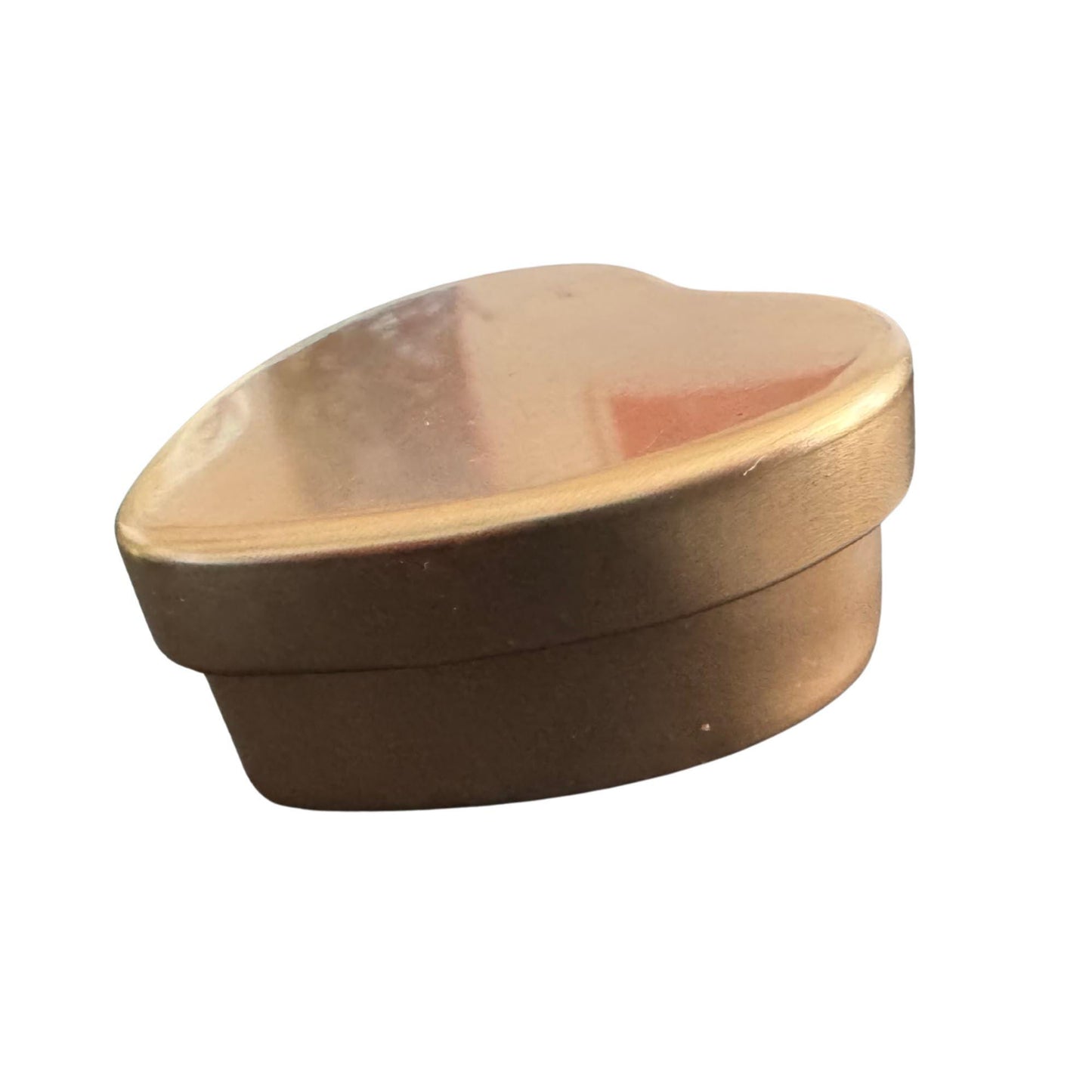 Personalised tin with a company logo printed directly onto the lid