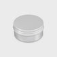 Personalised tin with a company logo printed directly onto the lid