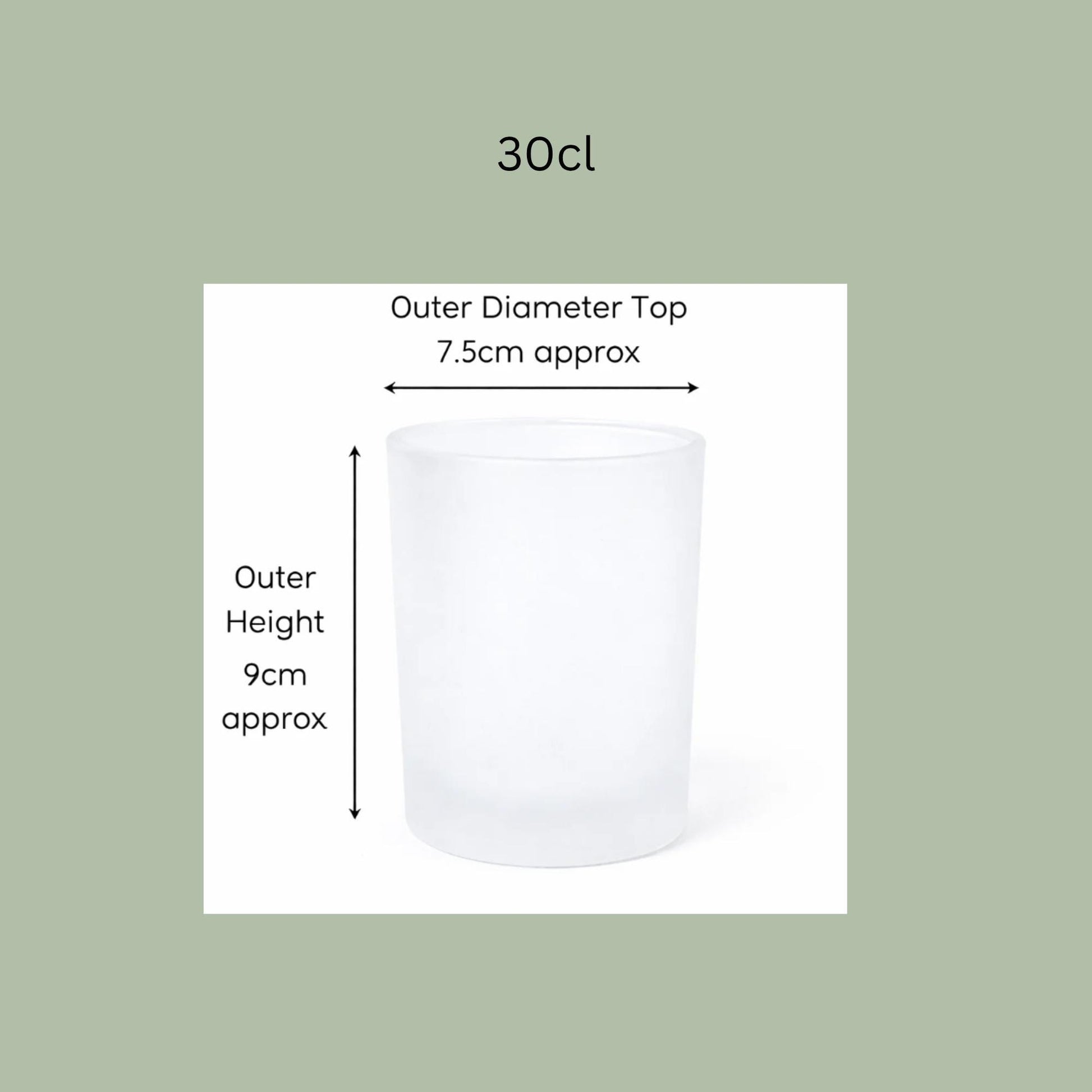 Personalised wedding candle and matches gift set with orchid design, name and date on frosted glass