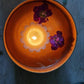 Beautiful hammered bowl with hand poured scented floating tealights - thepurehaven