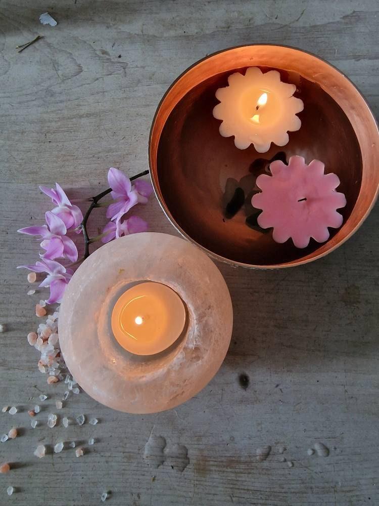Scented Soy Wax Tea Lights - thepurehaven