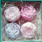 Shades of Pink Rose Scented soaps - thepurehaven